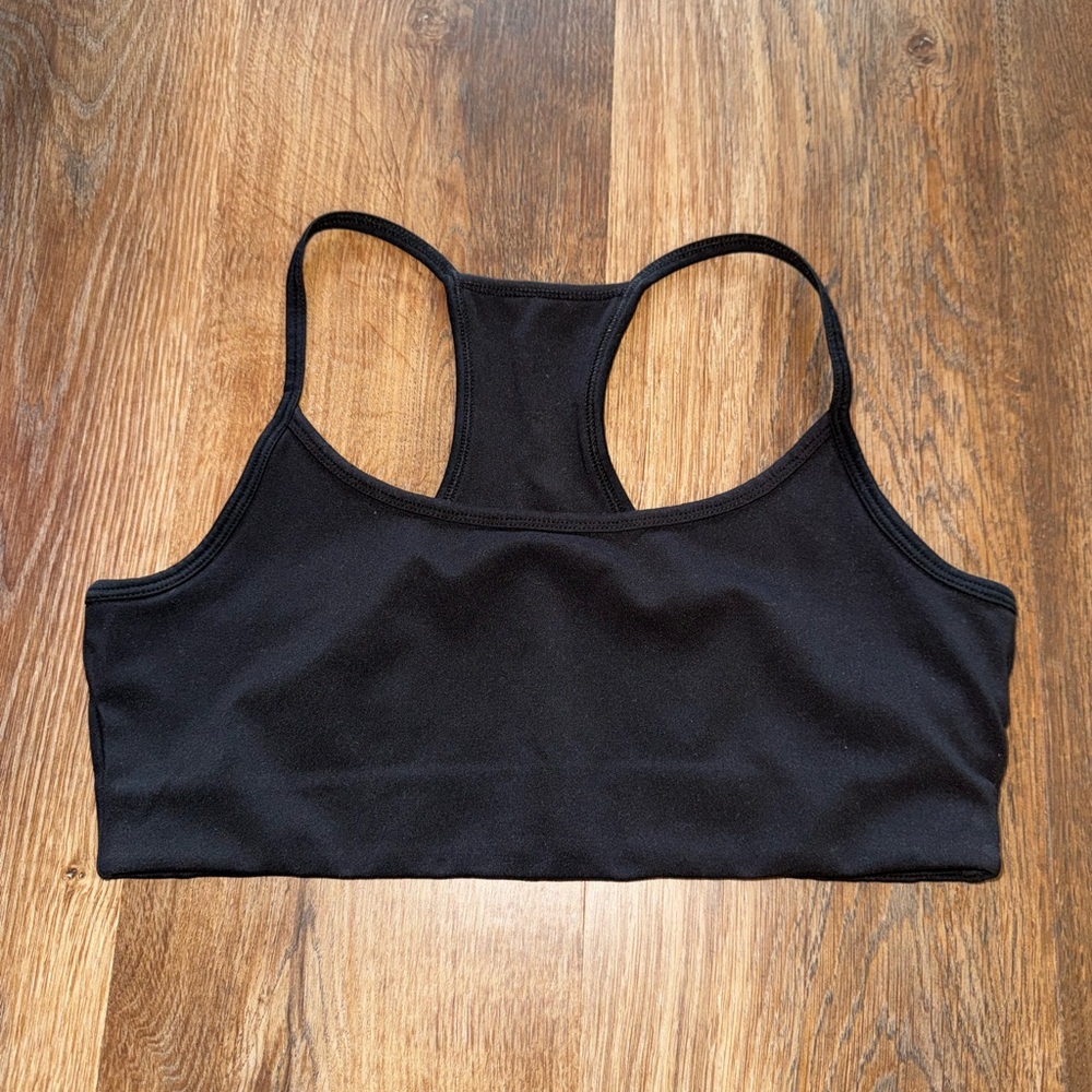 Black Sports Bra